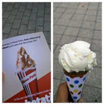 Free ice cream is free ice cream But with a topping of disappointment