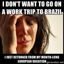 Free trip to Brazil No thanks