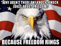 Freedom is not a laughing matter