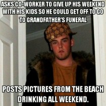 Friend works with this Scumbag Steve