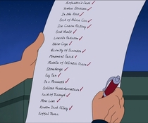 Fry and Leelas To-Do List