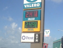 Gas prices are too hi