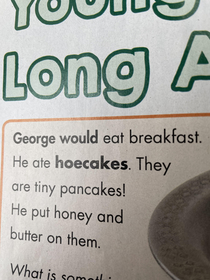 George Washington ate what for breakfast