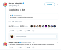 Getting roasted by the King