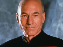 GIF of Patrick Stewart Aging Over  Years