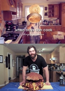 Girls love when boys can cook