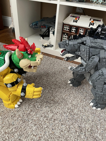 Godzilla vs Gamera circa 