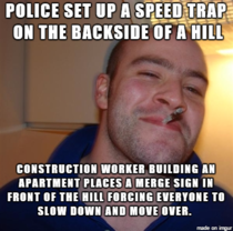 Good guy construction worker saved me  yesterday