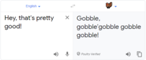 Google translate has a Turkey setting