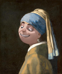 Gorl with Pearl Earring