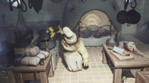Got the perfect screenshot while playing Little Nightmares