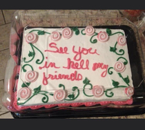Got this cake for my coworkers on the last day of residency clinic  years ago today