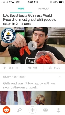 Great combination of posts found on the front page