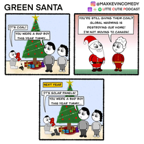 Green Santa