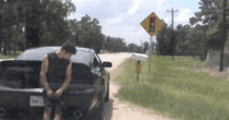 Guy gets pulled over for speeding As he anxiously awaits his ticket - this happens His reaction is priceless