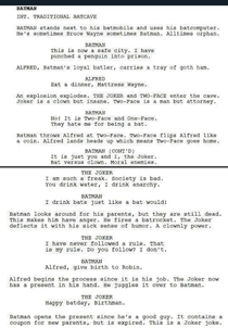 Guy makes bot that writes script for new Batman based on what it understands of his story