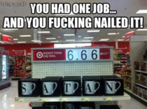 Hail Satan for  at your local Target