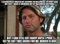 Halloween Cake Day Problems