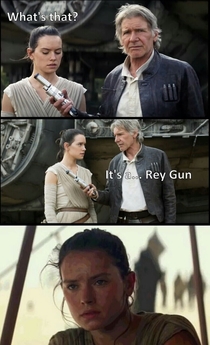 Han Solo is definitely a dad