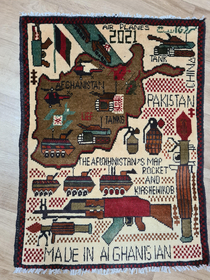 Hand made rug from Afghanistan top quality craftsmanship