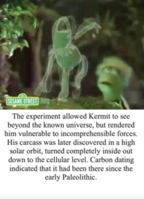 Hard Sci Fi Kermit