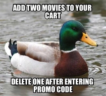 Have a Buy  Get  from Redbox but dont want two movies