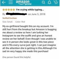 He gave his honest review