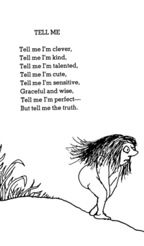 Heard you all like Shel Silverstein Heres one for the girls of rgonewild
