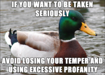 Heres some advice that really helps for arguments