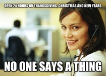 Holidays seem to matter less in call centers than in retail