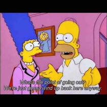 Homer gets it