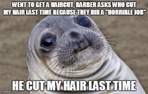 Horrible Haircut