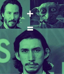 How Adam Driver was created