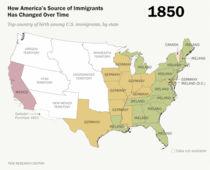 How Americas source of immigrants has changed