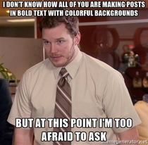How I feel browsing Facebook lately