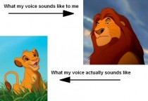 How I think my voice sounds