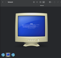 How macOS displays a Windows PC in Finder