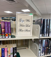 How my local library identifies the Romance Section