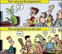 How programmers see the users