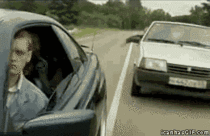 How Russians handle road rage
