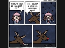 How Santas reindeer really fly
