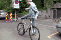 How to ride a bicycle