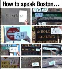 How to speak Boston
