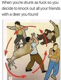 How to use a deer