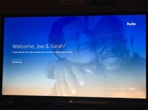 Hulu captured me and my wifes love perfectly