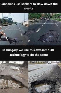 Hungary is the master of traffic