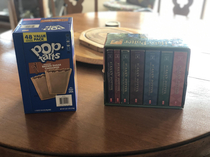 Husband bought enough Pop-tarts to last through another year of the pandemic Full set of HP for scale