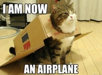 I am now an airplane