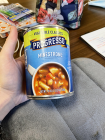 I asked my husband to pack me soup for lunch