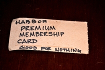 I asked my local liquor store if they had a membership program I was given this